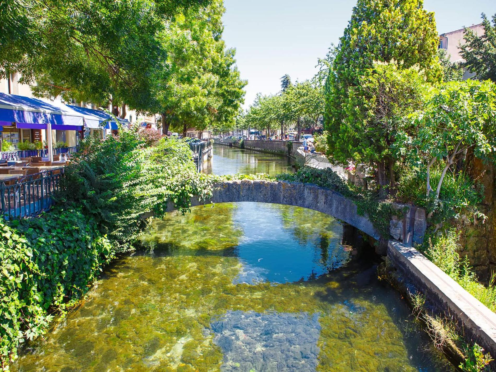 Gite De L'Olivier, Classe, Climatise, Jardin Avec Parking Gratuit Devant Le Logement Et A 5 Minutes Du Centre-Ville A Pied L'Isle-sur-la-Sorgue Bagian luar foto
